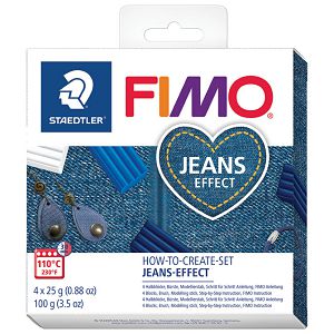 Set za modeliranje Fimo Soft "JEANS EFFECT" Staedtler 8025 HTC2 blister!!