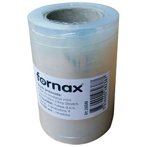 Folija za omatanje mini 10cm/150m Stretch Fornax prozirna