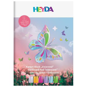 Papir ukrasni  Hologram 24x34cm 6x120g+6x250g Heyda 20-47155 sortirano