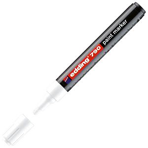 Marker permanentni lakirajući 2-3 mm Edding 790 bijeli
