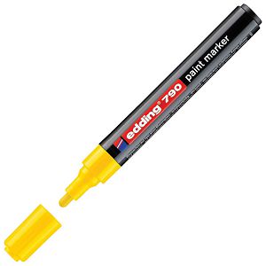 Marker permanentni lakirajući 2-3 mm Edding 790 žuti