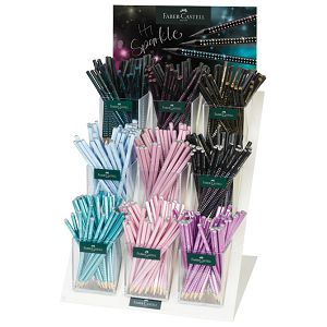 Stalak s olovkama grafitnim Sparkle pk432 Faber Castell