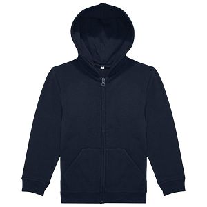 Majica dugi rukavi B&C Zip Hood kids 280g ID 334 tamno plava 5/6