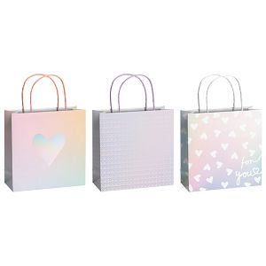 Vrećice ukrasne 20x20x8 cm Love Stewo 5208 99 sortirano