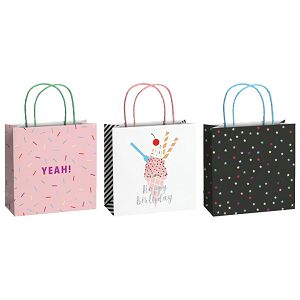 Vrećice ukrasne 20x20x8 cm Birthday 2 Stewo 5203 25 sortirano
