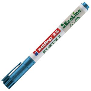 Marker permanentni 1mm okrugli vrh EcoLine Edding 25 plavi