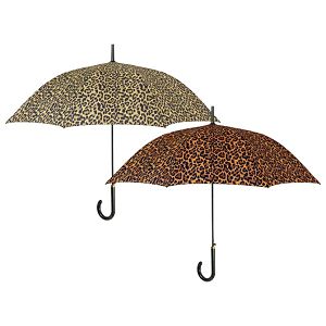 Kišobran automatik s plastičnom ručkom Time Perletti 26442 leopard sortirano