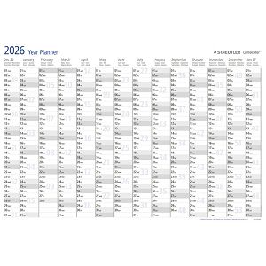 Ploča planer godišnji za 2026.Lumocolor Staedtler 641 YP-1 26