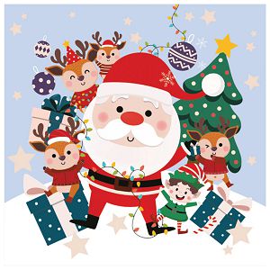 Puzzle 49 kom u okviru Christmas "Santa" Interdruk