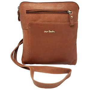 Torba kožna (na rame) Pierre Cardin 10423TILAK112 smeđa