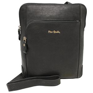 Torba kožna (na rame) Pierre Cardin 9423TILAK112 crna