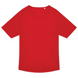 Majica kratki rukavi B&C Active T 140g  crvena 2XL