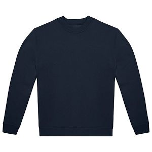 Majica dugi rukavi B&C ID.332 Crew 280g tamnoplava L