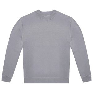 Majica dugi rukavi B&C ID.332 Crew 280g svijetlosiva M