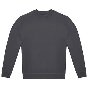 Majica dugi rukavi B&C ID.332 Crew 280g tamnosiva  XL