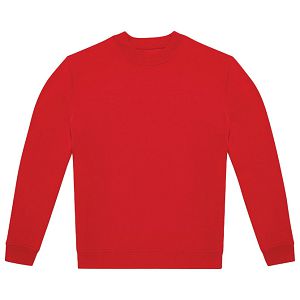 Majica dugi rukavi B&C ID.332 Crew 280g crvena 2XL