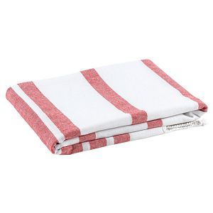 Ručnik pamučni 90x170cm za plažu Stricker SARDENHA 99159105 crven