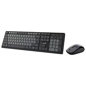 Tipkovnica + Miš bežični KM-8200 Genius crno/siva