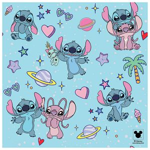 Papir ukrasni rola 70x200cm Disney Stitch Rex-Saul Sadoch W33J1STI
