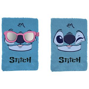 Dnevnik plišani s magnetskim zatvaranjem A5 96L Stitch Paso DS24GW-3678