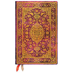 Planer tjedni 2026-9,5x14cm-mini horizontalni s gumicom The Orchard Paperblanks DE0734-1