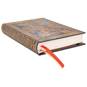 Planer dnevni 2026-13x18cm-midi s gumicom Blue Luxe Paperblanks DE0751-8