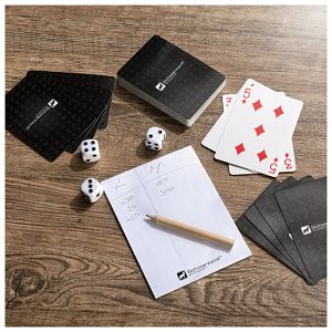 Set Karte igraće za poker + Kockice za jumb Murray Schwarzwolf F7003300AJ3