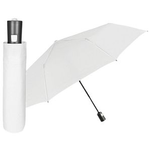 Kišobran automatik sklopivi s gum.drškom Promo Perletti 96008-04 bijeli