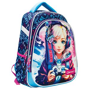 Ruksak školski anatomski lagan XT Gamer Girl 26.Connect