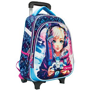 Ruksak školski s kotačićima XT Gamer Girl 26.Connect