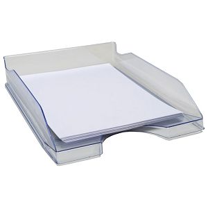 Ladica za spise Ecotray 12310D Fornax prozirno plava