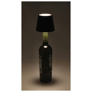 Lampa čep za boce led Makito 21391 crna