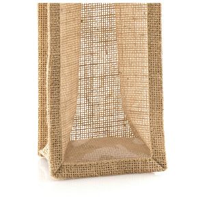 Vrećice za vino juta 10.5x35.5x10cm Makito 3480 s prozorčićem