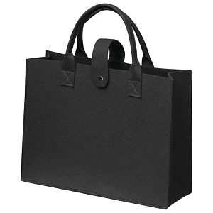 Torba za dokumente od recikliranog filca Macma 6377103 crna