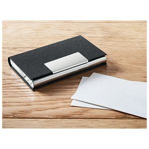 Set za vizitke+privjesak za ključeve+kemijska SCRIBI3 antracit