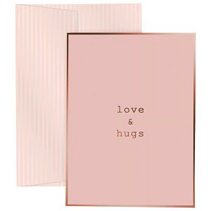 Čestitka 10,5x14,8cm Love&Hugs Stewo 9965 26 blister