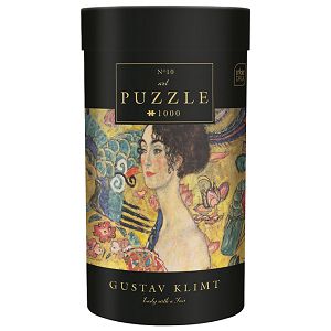 Puzzle 1000 kom tuba ART.10 Gustav Klimt "Lady with a fan" Interdruk