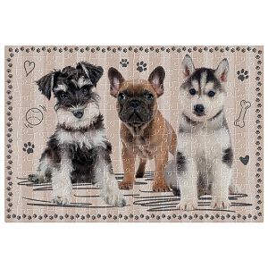 Puzzle 250 kom Puppy Sign Dogs Interdruk