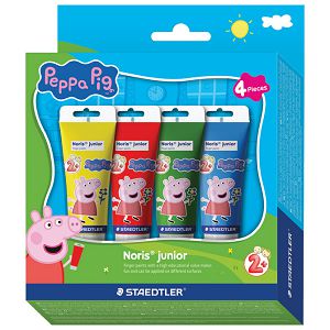 Boja tempera za ruke 4boje Noris Junior Peppa Pig Staedtler 8814 L1