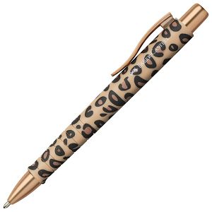 Olovka kemijska gumirana Poly Ball Leo Faber Castell 241182 smeđa