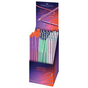 Olovka grafitna B Grip 2001 Flow u čaši pk72 Faber Castell 117026 sortirano