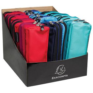 Pernica vrećica poliester trobojna sa 3 zipa Exacompta 52950E sortirano