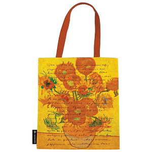 Vrećica platnena 38x38x9 Van Gogh, Sunflowers Paperblanks PA1570-4