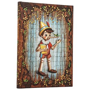 Notes 12x18 cm-midi crte  72 L s gumicom Pinocchio Paperblanks PB1528-5