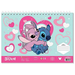 Blok risaći 40lis.+ šablona i naljepnice Stitch Diakakis 000564983