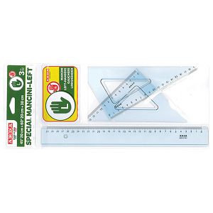 Geometrijski set  za ljevake 1/3 Arda 70420MAN blister