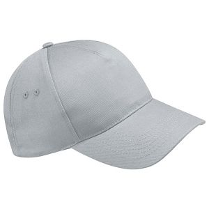 Kapa šilt 5 panela Ultimate Beechfield B15 svijetlosiva