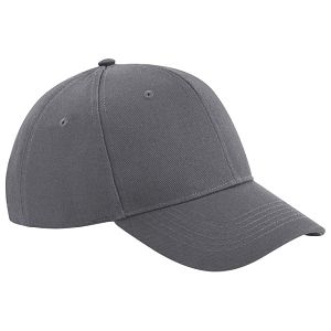 Kapa šilt 6 panela Ultimate Beechfield B18 siva