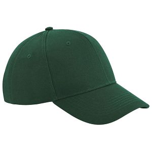 Kapa šilt 6 panela Ultimate Beechfield B18 tamnozelena