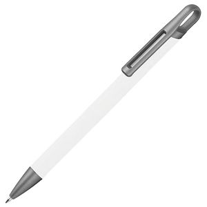 Olovka kemijska metalna gumirana Needle point Karoline Macma 1444006 bijela